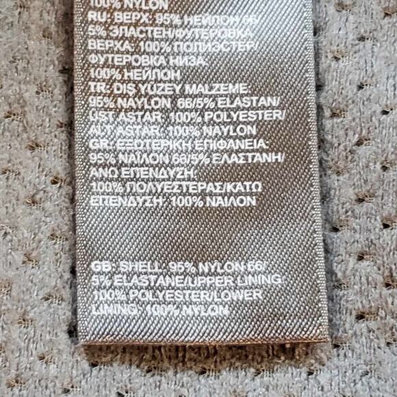 The North Face Cargo Hiking Pants Women's Size 8 Khaki Nylon Stretch Straight - Picture 12 of 14